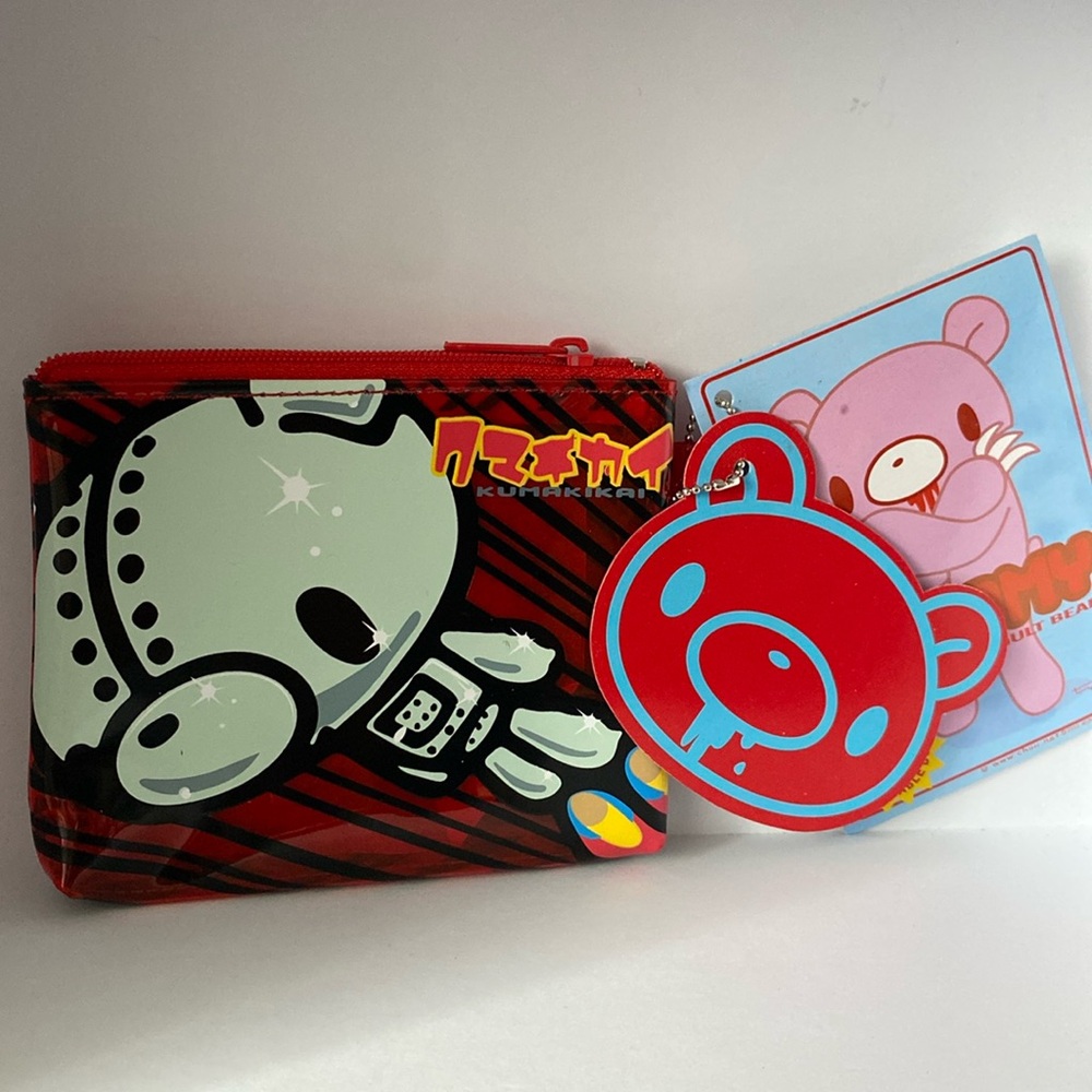 Gloomy bear wallet / card holder 2002  Y2K Mori chack